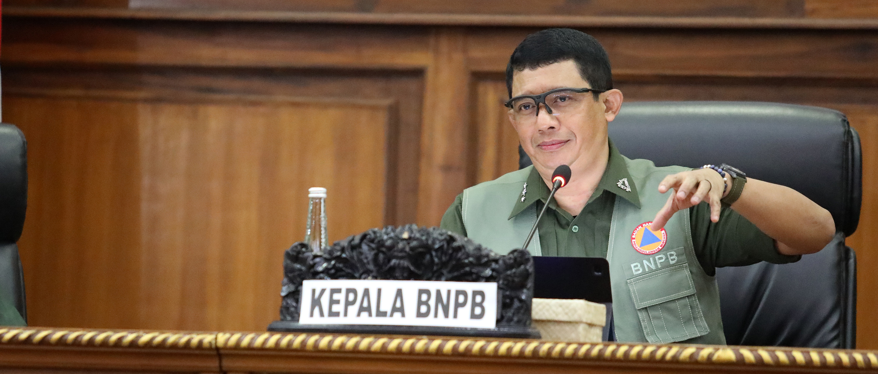 Kepala BNPB Pimpin Rakor Kekeringan Dan Karhutla Di Bali